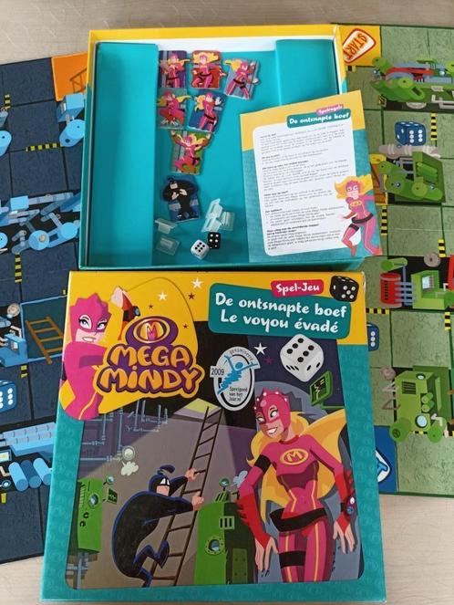 Spel Mega Mindy - de ontsnapte boef, Hobby en Vrije tijd, Gezelschapsspellen | Bordspellen, Ophalen of Verzenden