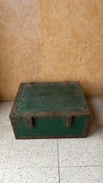 Antieke koffer, Ophalen, Gebruikt, Metaal