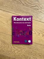 Kontext Duits (woordenschat met oefeningen), Boeken, Verzenden, Zo goed als nieuw, Hoger Onderwijs, Intertaal