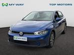Volkswagen Polo GARANTIE*CARPLAY*GPS*CAMERA*SENSOREN*TOPWAY., Auto's, 118 g/km, Handgeschakeld, Navigatiesysteem, Zilver of Grijs