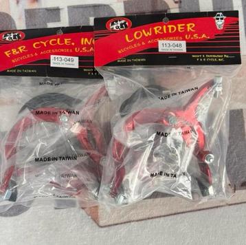 Rode Fixie MX-hendel rood race-Fiets bmx SET Voor + Achter beschikbaar voor biedingen