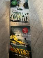 Sabotage / Dodelijke ambitie, Ophalen of Verzenden, Zo goed als nieuw, Andre Hoogeboom