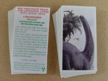 The Dinosaur Trail complete set 20 chromos BB11PG 1993 beschikbaar voor biedingen