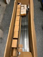 Railsysteem (1m) met 4 spots (2 stuks), Ophalen, Metaal of Aluminium