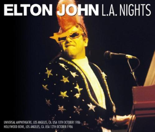 4 CD's - Elton JOHN - L.A. NIGHTS - Live 1986, CD & DVD, CD | Rock, Neuf, dans son emballage, Pop rock, Envoi