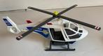 Playmobil politiehelikopter. (Zonder doos), Ophalen of Verzenden, Gebruikt, Complete set