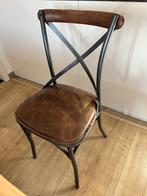 stoelen (eettafel), Huis en Inrichting, Stoelen, Ophalen, Gebruikt, Bruin, Metaal