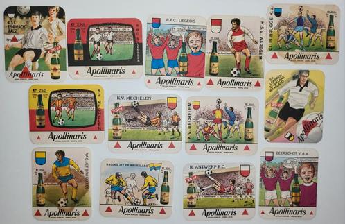 bierkaartjes 1989 apollinaris voetbal teams voetbalploegen, Verzamelen, Merken en Reclamevoorwerpen, Gebruikt, Gebruiksvoorwerp