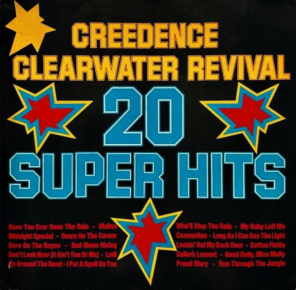 Creedence Clearwater Revival (CCR) – 20 Super Hits ( LP 1972, Cd's en Dvd's, Vinyl | Rock, Ophalen of Verzenden