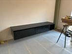 Meuble TV noir suspendu neuf, Maison & Meubles, Enlèvement, Neuf