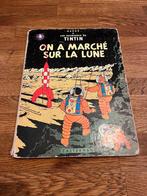 BD Tintin / On a marché sur la lune / B35 / 1964, Ophalen of Verzenden, Zo goed als nieuw