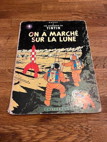 BD Tintin / On a marché sur la lune / B35 / 1964 beschikbaar voor biedingen