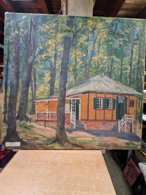 Schilderij, Antiek en Kunst, Kunst | Schilderijen | Klassiek, Ophalen of Verzenden
