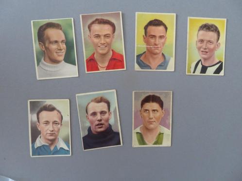 7 oude voetbal chromos prenten Henri Meert Anderlecht ea, Verzamelen, Sportartikelen en Voetbal, Zo goed als nieuw, Poster, Plaatje of Sticker