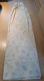 3 paar overgordijnen Gardisette, Huis en Inrichting, Stoffering | Gordijnen en Lamellen, Ophalen, Gebruikt, Beige