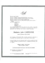 Faire part de décès, Ophalen of Verzenden