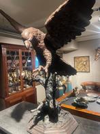 Arend in brons.  95hoog.   78spanbreedte, Antiek en Kunst, Ophalen of Verzenden
