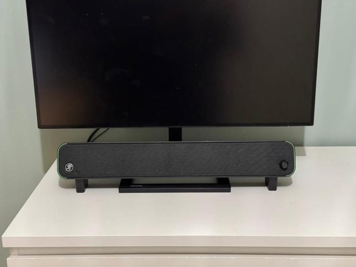 Mackie CR StealthBar soundbar, Audio, Tv en Foto, Home Cinema-sets, Zo goed als nieuw, Soundbar, 40 tot 70 watt, Overige merken