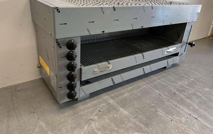 RVS Pitagrill Pita oven Salamander grill 6 branders, Zakelijke goederen, Horeca | Keukenapparatuur, Fornuis, Frituur en Grillen