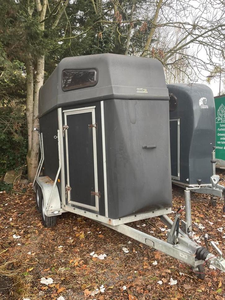 HORTA trailer, Dieren en Toebehoren, Paarden en Pony's | Trailers en Aanhangwagens, Gebruikt, 2-paards trailer, Ophalen