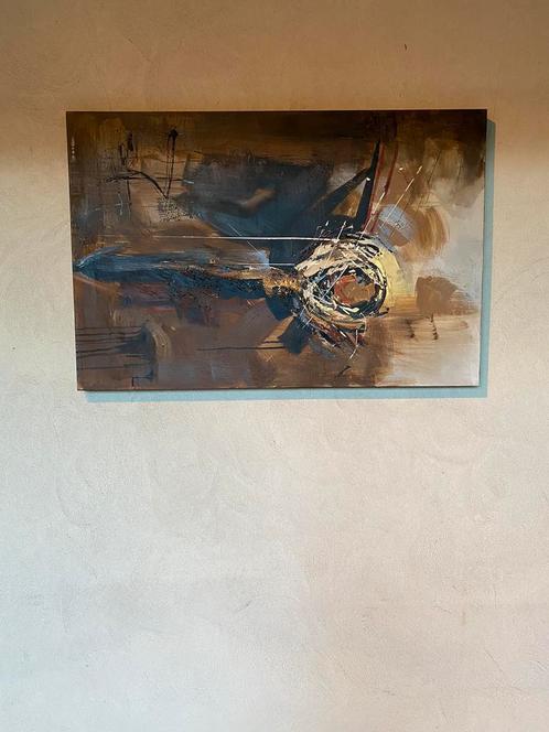 Tableau intérieur abstrait Euroart - 120x80cm, Antiquités & Art, Art | Peinture | Abstraite, Enlèvement
