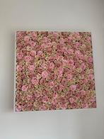Wandkader decoratie rozen, Huis en Inrichting, Woonaccessoires | Wanddecoraties, Ophalen, Zo goed als nieuw