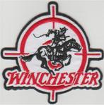 Winchester stoffen opstrijk patch embleem #2, Collections, Vêtements & Patrons, Envoi, Neuf