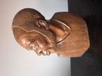 Houten afrikaanse bust, Ophalen