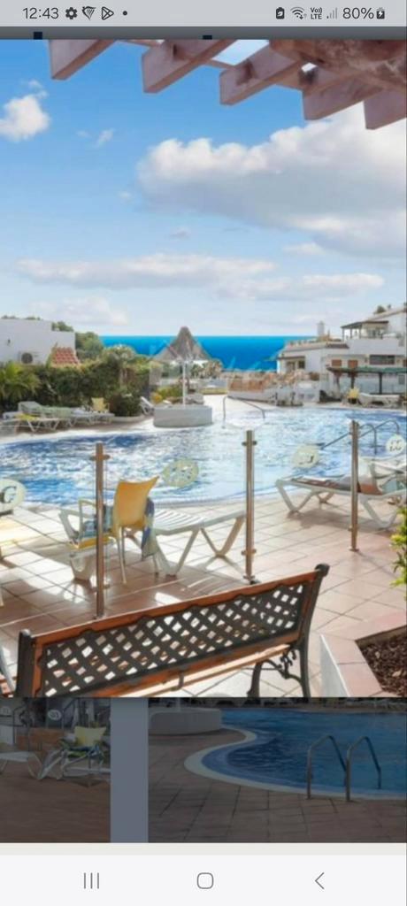 appartement Tenerife Sud Costa Adeje Playa fanabe, Immo, Appartementen en Studio's te huur