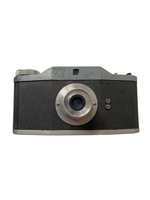Purma Hunter Plus metalen camera Groot-Brittannië, Verzamelen, Foto-apparatuur en Filmapparatuur, Fototoestel, 1940 tot 1960, Ophalen of Verzenden