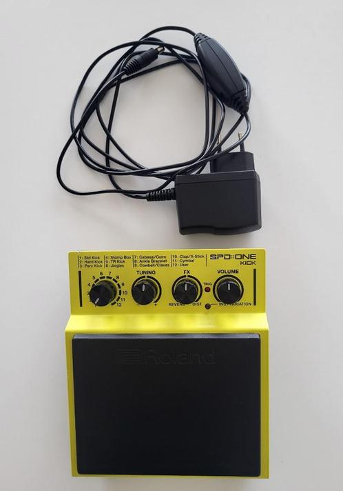 Percussie-pad Roland SPD ONE KICK + 9 V adapter, Muziek en Instrumenten, Percussie, Zo goed als nieuw, Ophalen