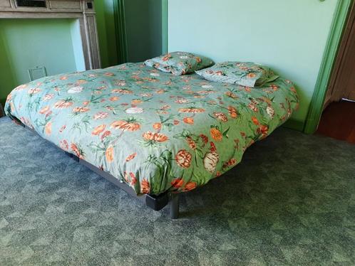 Tweepersoonsbed, Huis en Inrichting, Slaapkamer | Bedden, Zo goed als nieuw, Tweepersoons, 160 cm, 200 cm, Overige materialen