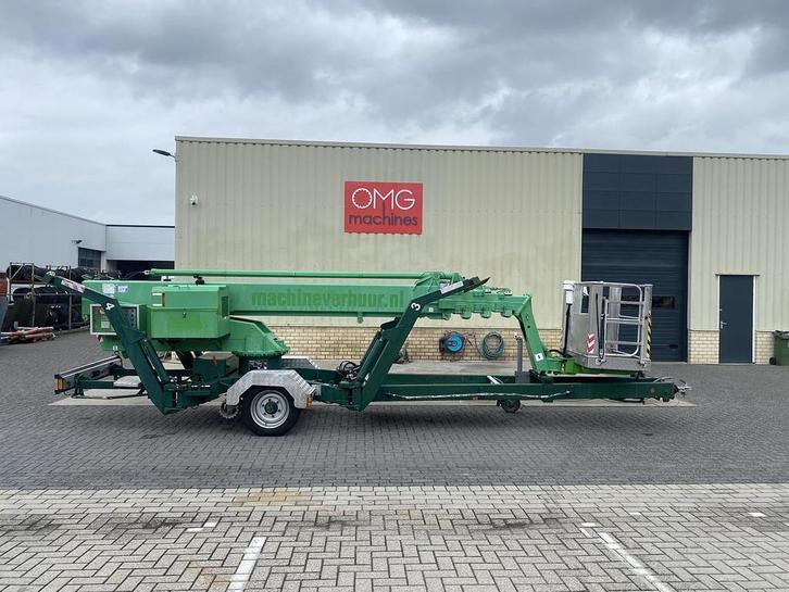 2006 Teupen Gepard 25T Rent, Aanhanger hoogwerker, Zakelijke goederen, Machines en Bouw | Liften, Steigers en Ladders