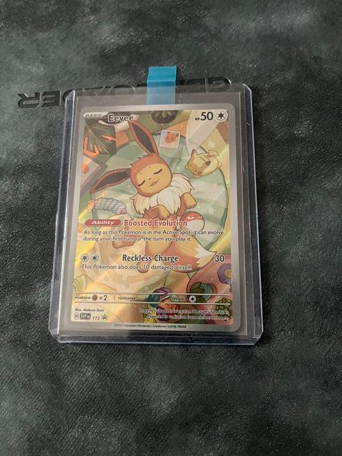 Eevee promo, Hobby en Vrije tijd, Verzamelkaartspellen | Pokémon, Zo goed als nieuw, Ophalen of Verzenden