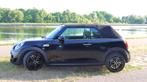 Mini cooper S CABRIO zwart, Auto's, Mini, 4 cilinders, Cabriolet, Zwart, Leder