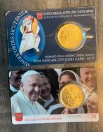 2 blisters 50 eurocent munten Vaticaan, Ophalen