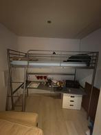 Hoogslaper met bureau, Huis en Inrichting, Ophalen, Hoogslaper, Eenpersoons, 190 cm of minder