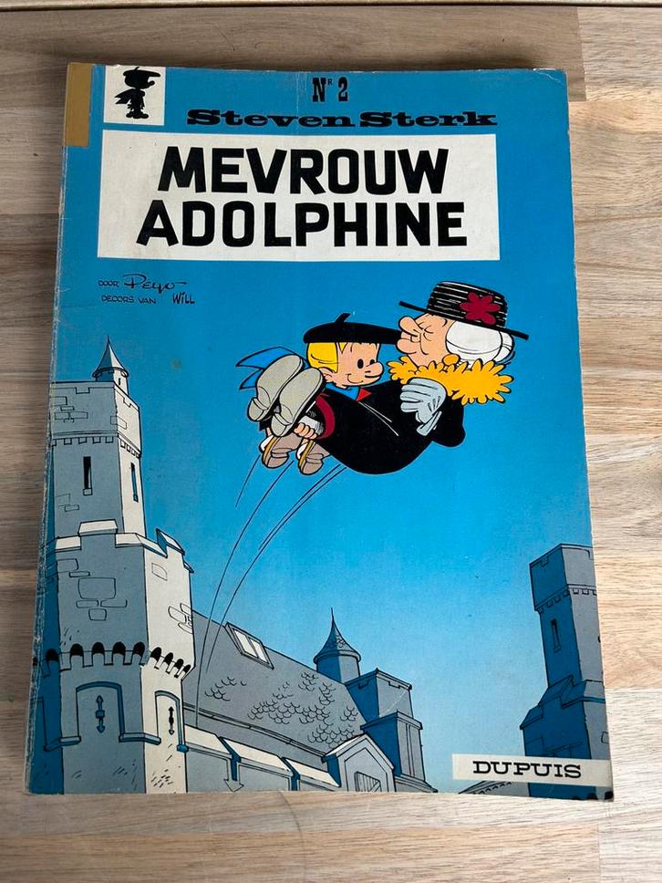 Steven Sterk - Mevrouw Adolphine, Boeken, Stripverhalen, Gelezen, Eén stripboek, Ophalen
