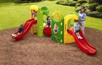 Speelhuisje met 2 glijbanen en tunnel Little Tikes, Kinderen en Baby's, Speelgoed | Buiten | Speeltoestellen, Ophalen, Zo goed als nieuw