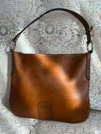 DELVAUX vintage cognac leren tas, Handtassen en Accessoires, Tassen | Damestassen, Ophalen of Verzenden