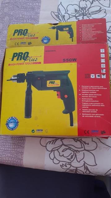 Perceuse 550W-Scie sauteuse 350w-Ponceuse vibrante 135w, Enlèvement, Utilisé
