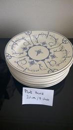 Boch Copenhaque: borden 20 cm - gemerkt, Ophalen of Verzenden
