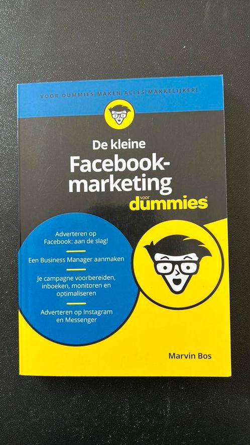 Marvin Bos - De kleine Facebookmarketing voor Dummies, Boeken, Economie, Management en Marketing, Zo goed als nieuw, Ophalen of Verzenden