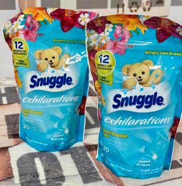 Snuggle Exhilarations Was Wasmiddel geurbooster 2X 20-pack beschikbaar voor biedingen