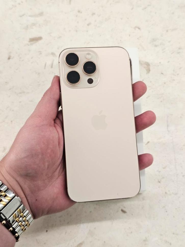 IPHONE 16 PRO MAX 5G 256GB DESERT TITANIUM, Telecommunicatie, Mobiele telefoons | Hoesjes en Screenprotectors | Apple iPhone, Zo goed als nieuw