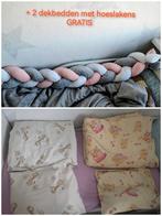 Bedbescherming 180cm+ 2 dekbedden met hoeslakens  GRATIS, Enlèvement, Utilisé