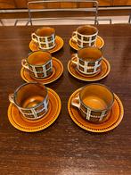 6 tasses Boch Bernadette style Rambouillet, Antiek en Kunst, Ophalen of Verzenden