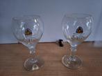 2 bierglazen Leffe, Verzamelen, Ophalen of Verzenden, Zo goed als nieuw, Glas of Glazen, Leffe