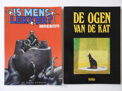 Moebius: “Is mens lekker?” & "De ogen van de kat", Boeken, Stripverhalen, Ophalen of Verzenden