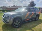 VW Amarok V6 3l TDI, Auto's, Volkswagen, Automaat, Zwart, Leder, Particulier